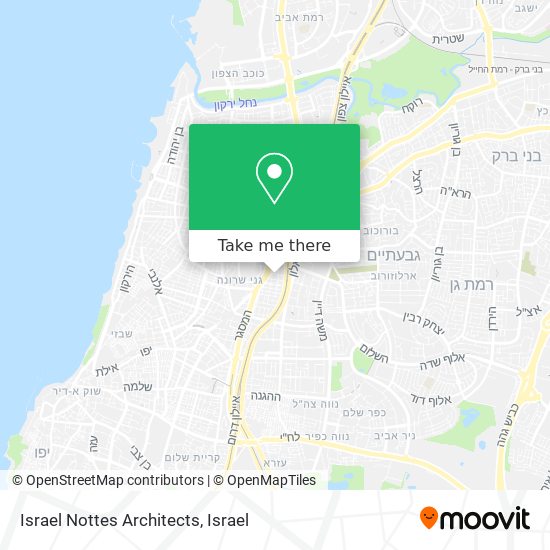 Israel Nottes Architects map