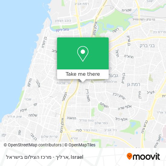 ארליך - מרכז הצילום בישראל map