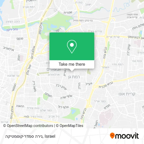 Карта נירה סמדר-קוסמטיקה
