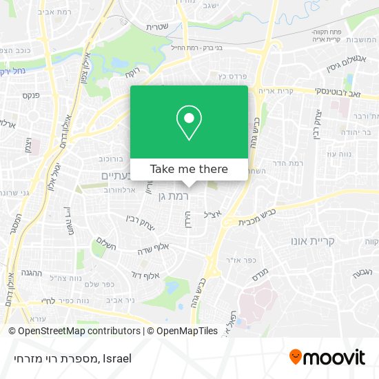 מספרת רוי מזרחי map