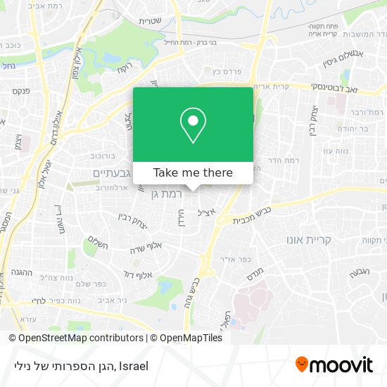 הגן הספרותי של נילי map