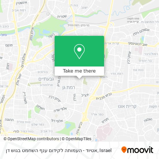 אטיוד - העמותה לקידום ענף השחמט בגוש דן map