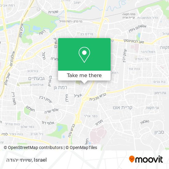 שיויתי יהודה map