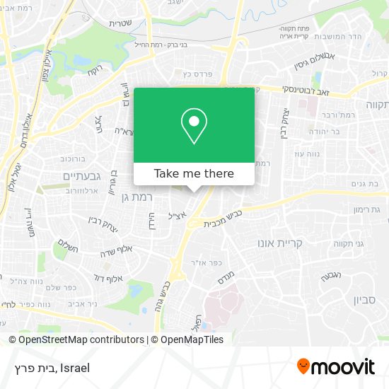 בית פרץ map