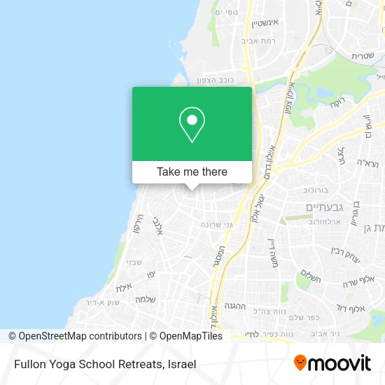 Карта Fullon Yoga School Retreats