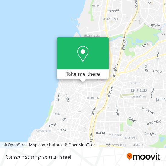 Карта בית מרקחת נצח ישראל