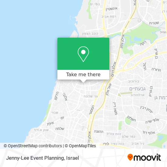 Карта Jenny-Lee Event Planning