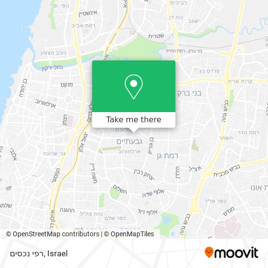 רפי נכסים map