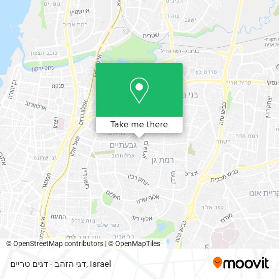 דגי הזהב - דגים טריים map