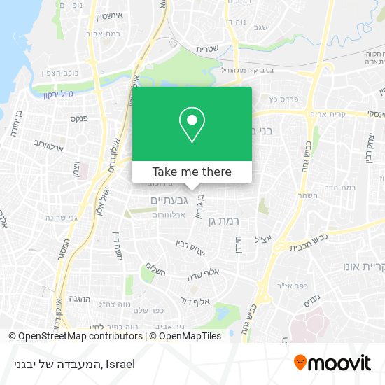 המעבדה של יבגני map