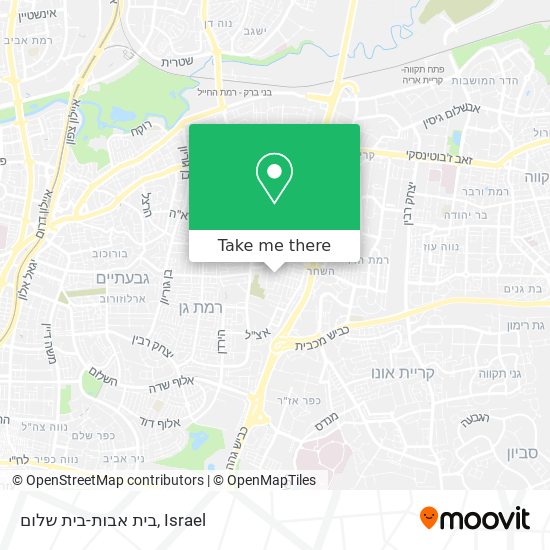בית אבות-בית שלום map
