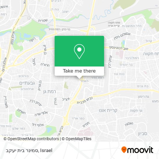 סמינר בית יעקב map