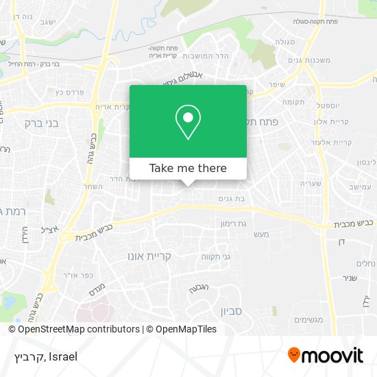 קרביץ map