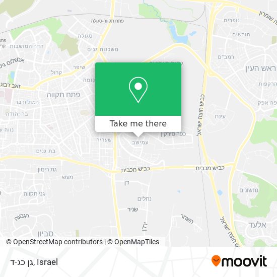 גן כג-ד map