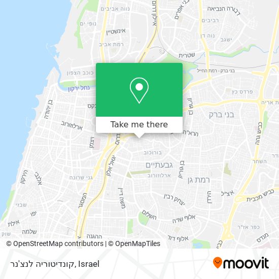 קונדיטוריה לנצ'נר map