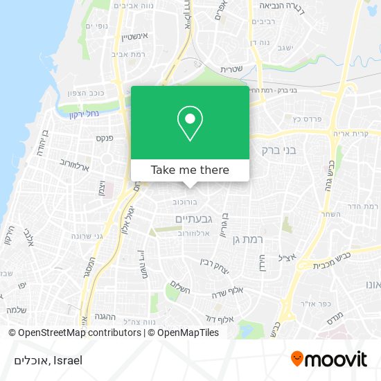 אוכלים map