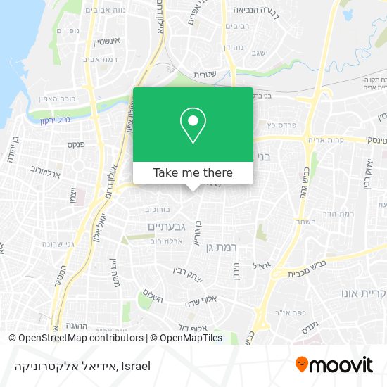 אידיאל אלקטרוניקה map