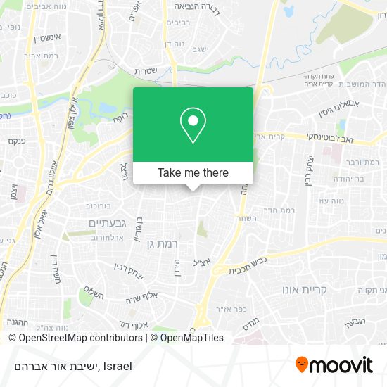 ישיבת אור אברהם map