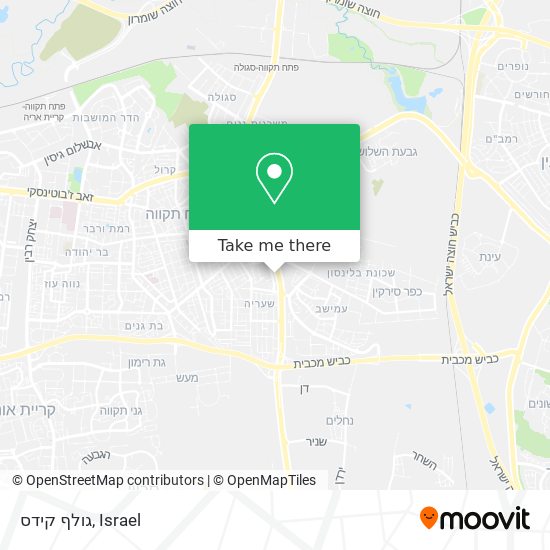 גולף קידס map