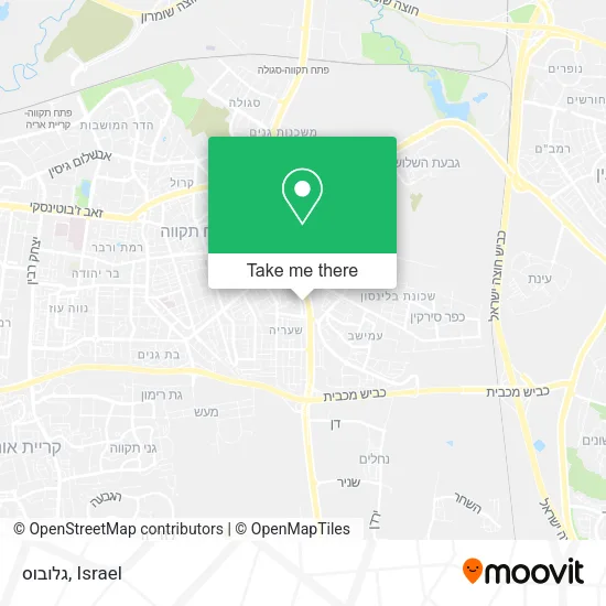 Карта גלובוס