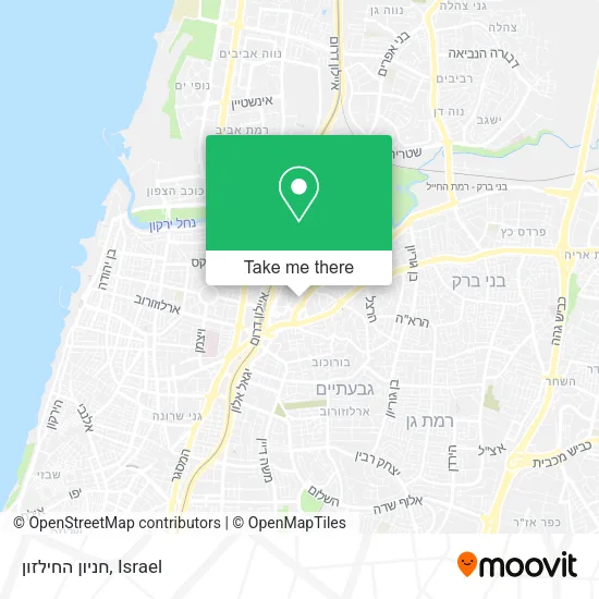Карта חניון החילזון