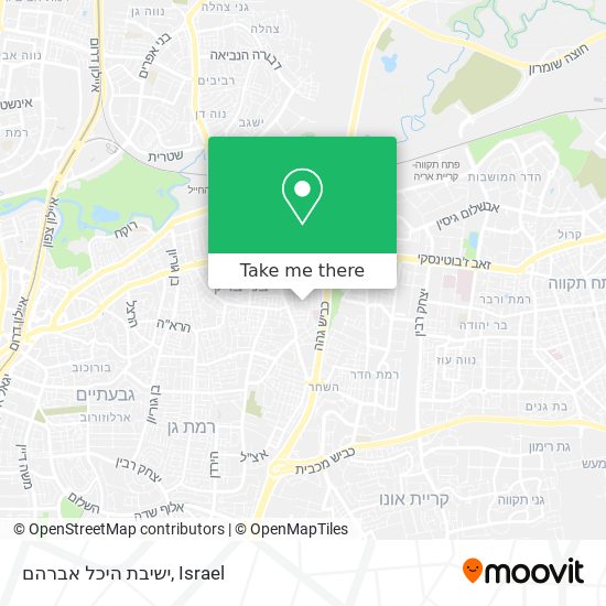 ישיבת היכל אברהם map