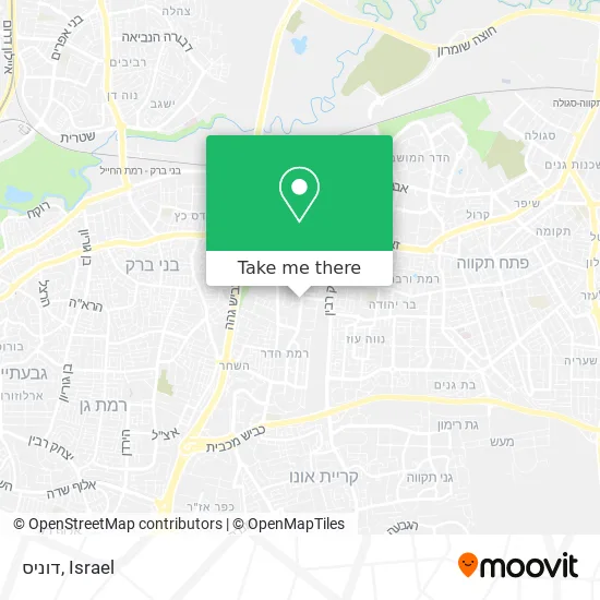 Карта דוניס