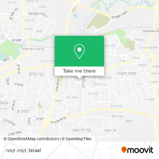 קפה קפה map