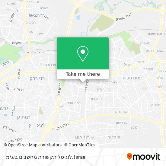 לוג-טל תקשורת מחשבים בע\מ map