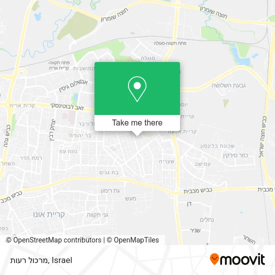 Карта מרכול רעות