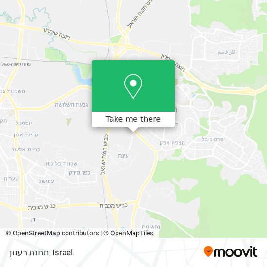 תחנת רענון map