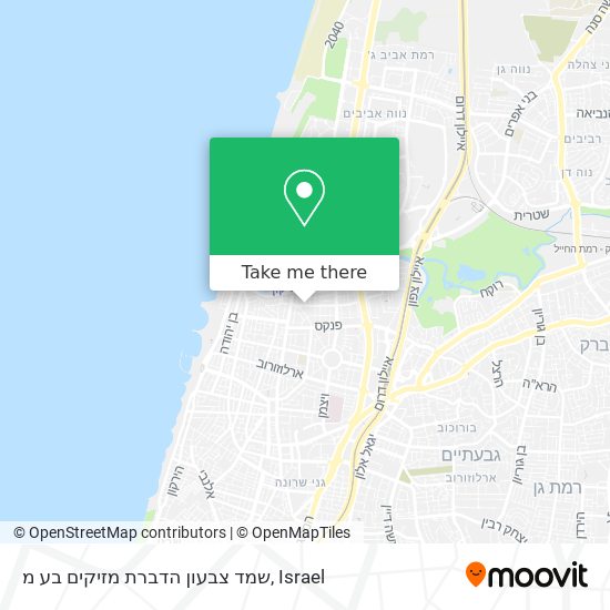 Карта שמד צבעון הדברת מזיקים בע מ