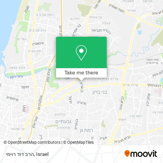 הרב דוד רוימי map