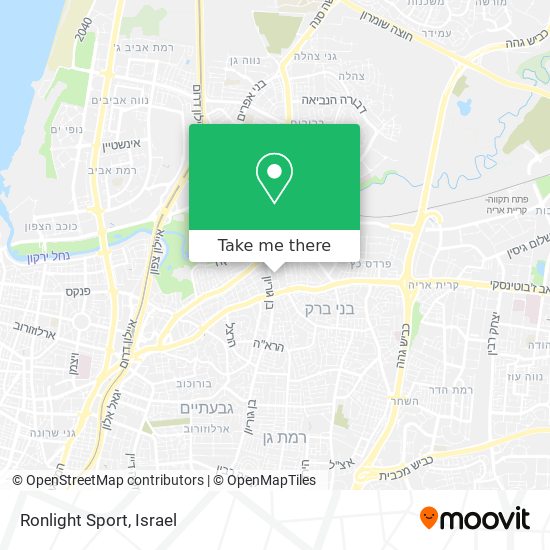 Ronlight Sport map