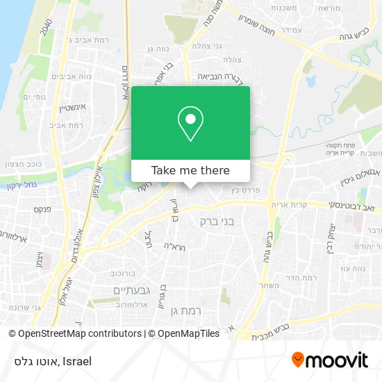 Карта אוטו גלס
