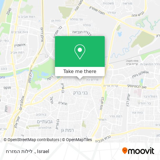 לילות המזרח . map