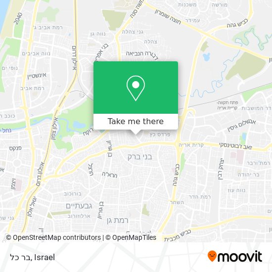 בר כל map