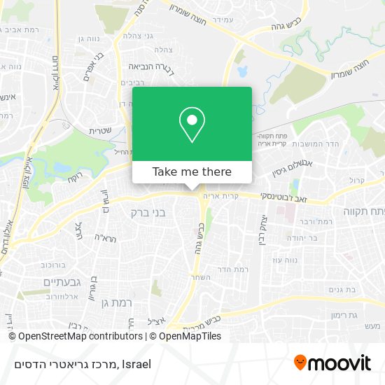 מרכז גריאטרי הדסים map