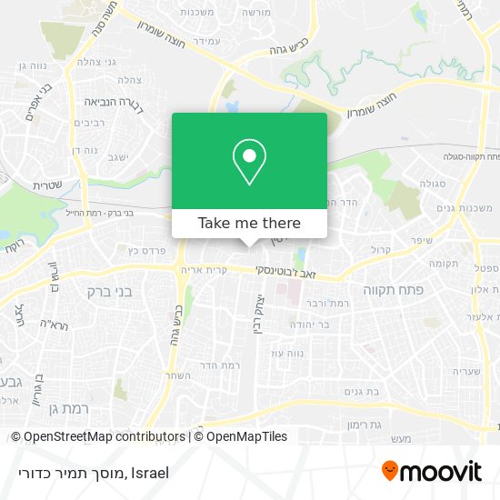 מוסך תמיר כדורי map