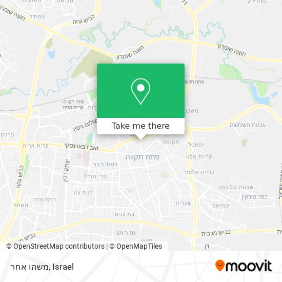 משהו אחר map