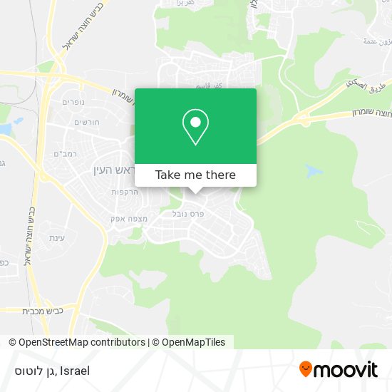 גן לוטוס map