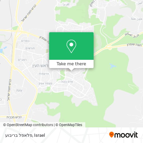 פלאפל בריבוע map