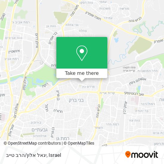 יגאל אלון/הרב טייב map