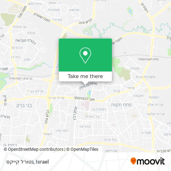 נטורל קייקס map