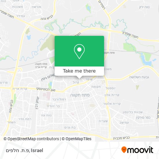 פ.ת. חלפים map