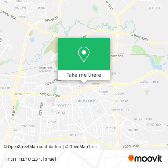 רכב עתמה חניה map