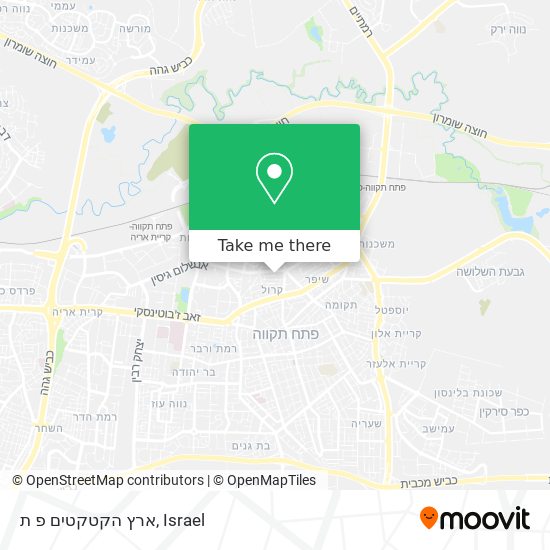 ארץ הקטקטים פ ת map