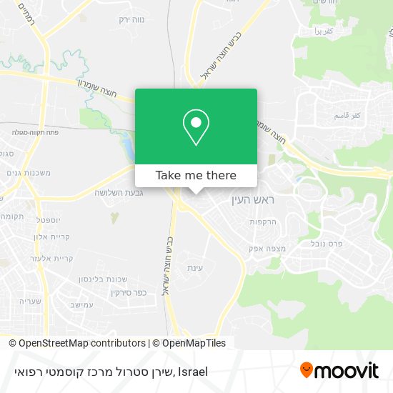 שירן סטרול מרכז קוסמטי רפואי map