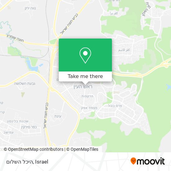 היכל השלום map