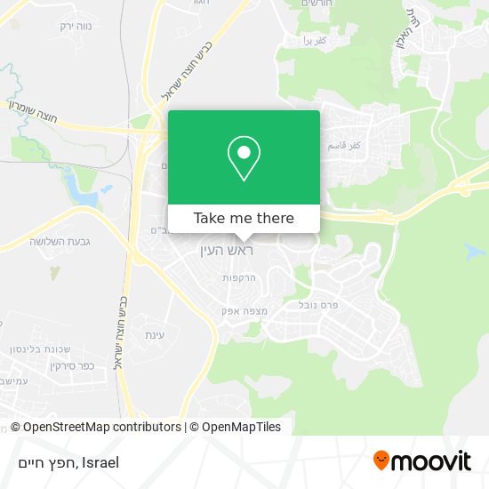 חפץ חיים map